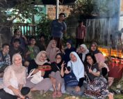 Melemang bersama anak-anak KKN UGM (Universitas Gajah Mada) dalam rangka memperingati 10 Muharram, taun 2023