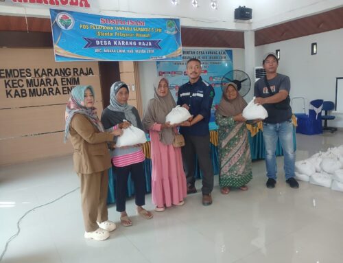 Pembagian Bantuan Beras Dari PT. JEJAK HASANAH