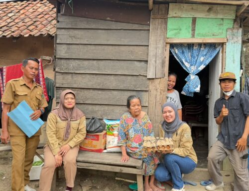 Pembagian Sembako Dari Pemdes Karang Raja Muara Enim